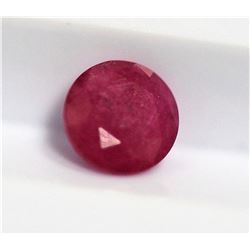 0.62ct Round Shape Ruby Dimension- 5x3.3