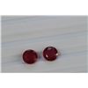 Image 1 : 4.97ct Round Shape Ruby Pair