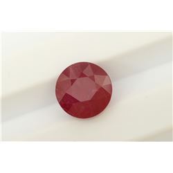 1.78ct Round Shape Ruby  Dimension- 7mm
