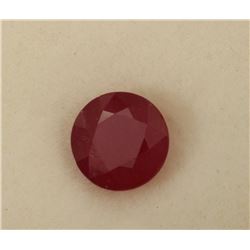 1.83ct Round Shape Ruby  Dimension- 7