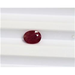 1.68ct Oval Shape Ruby Dimension- 8.1x6.1x3.3