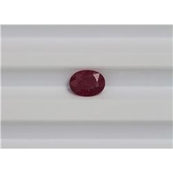 1.54ct Oval Shape Ruby Dimension- 8.2x6.1x3.1