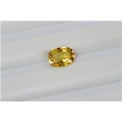 1.56ct Cushion Shape Yellow Sapphire Dimension-8.2x6.2x3.3