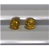 Image 1 : 1.28ct Round Shape Yellow Sapphire Dimension- 4.8x2.8