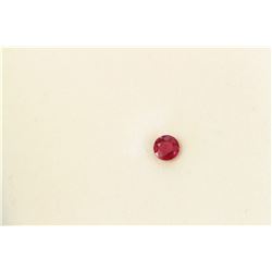 5.28ct Round Shape Ruby Pair