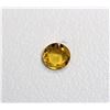 Image 1 : 0.43ct Round Shape  Yellow Sapphire Dimension- 4.8x2