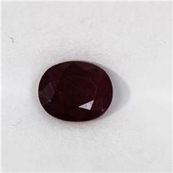 1.16ct Oval Shape Burm Ruby Dimension- 7.2x5.8x2.8