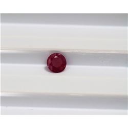 0.76ct Pear Shape Ruby Dimension- 5.5x3.4