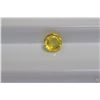 Image 2 : 0.49ct Round Shape  Yellow Sapphire Dimension- 4.6x2.4