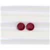 Image 1 : 1.60ct  Round Shape match Pair Ruby Dimension-5.6x3.5