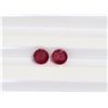 Image 1 : 1.58ct  Round Shape match Pair Ruby Dimension-5.6x3.6