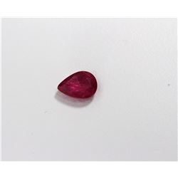 1.17ct Pear Shape Ruby Dimension- 8x6.1x2.1