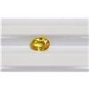 Image 2 : 0.98ct Oval Shape Yellow Sapphire Dimension- 7.3x5.1x2.8