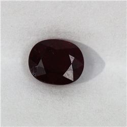 1.15ct Oval Shape Burm Ruby Dimension- 6.4x5.2x3.5