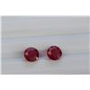 Image 1 : 5.36ct Round Shape Ruby Pair