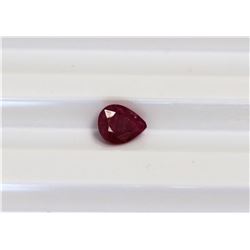 1.20ct Pear Shape Ruby Dimension- 7.3x5.2x3.3