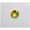 Image 1 : 0.66ct Round Shape  Yellow Sapphire Dimension- 4.8x3