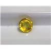Image 2 : 0.66ct Round Shape  Yellow Sapphire Dimension- 4.8x3
