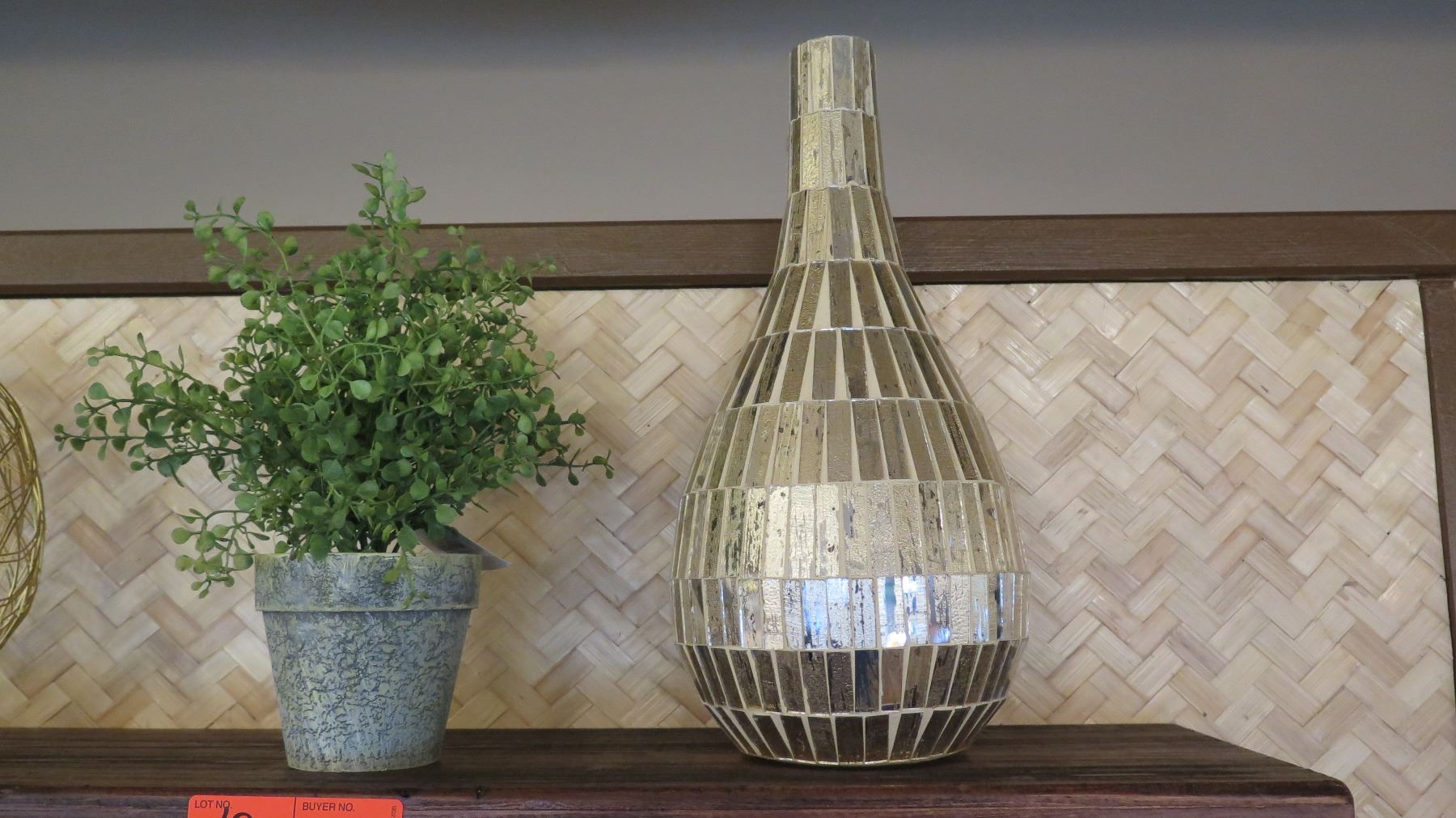 Floating Wooden Shelf W Brackets 3ft Long W Decorative Accent Pieces