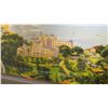 Image 15 : Extremely Large Acrylic Painting, Diamond Head/Waikiki, 121.5" x 73", Captioned "Waikiki Beach, Diam