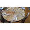 Image 2 : Round Marble Table w/Round Base (53.5" Dia.) w/6 Chairs