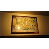 Image 2 : Framed Vintage Matson Print: Random's Fall Foliage Tour 1960 15" x 21.5"