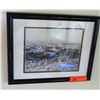 Image 1 : Framed Black & White Photo Print, 16" x 12"