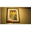 Image 2 : Framed Print: Tropical Botanical Leaves 15" x 12"