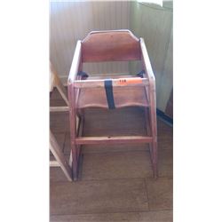 Wooden High Chair