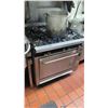 Image 1 : Montague 6-Burner Gas Range and Oven (not all burners turn on)