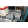 Image 3 : Green Wire Shelving Unit (Contents of shelf not included)