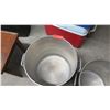 Image 2 : Qty 2 Stock Pots, Misc. Bowls