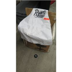 Box of White "Ryan's" Aprons