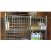 Image 2 : Lockable Rolling Security Cage for Liquor Storage