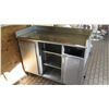 Image 1 : Eagle Commercial Prep Station w/Cabinet and Shelving