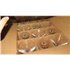 Image 3 : Misc. Glassware: Tumblers, Martini Glasses, Cognac Glasses
