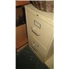 Image 2 : 2-Drawer Metal Filing Cabinet