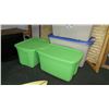 Image 2 : Qty 5 Plastic Storage Bins