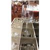 Image 2 : Approx. 16 Tall Stemmed Wine Glasses (9" Tall)