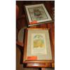 Image 1 : Qty Framed Vintage Prints: B&W "Crossroads of the Pacific" & "Primitive Hawaii"
