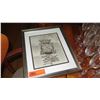 Image 2 : Qty Framed Vintage Prints: B&W "Crossroads of the Pacific" & "Primitive Hawaii"