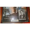 Image 2 : Lauhala Woven Ukulele (Approx. 15"), Framed Music Publication Cover (11.5" X 14.5"