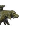 Image 2 : Vintage Style Hunting Dogs Bronze Sculpture