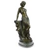 Image 9 : Semi Nude Egyptian Princess Bronze Statue