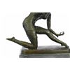 Image 3 : Exotic Dancer Bronze Sculpture on Marble Base Statue