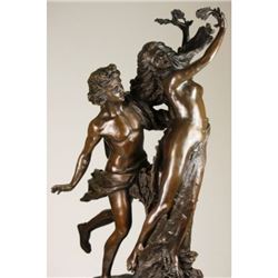 Apollo and Daphne Bronze Sculpture