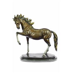 Wild Horse Prance Bronze Sculpture