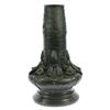 Image 1 : Handmade Old Handwork Bronze Frog Vase Figure