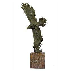 Bald Eagle Bronze Sculpture