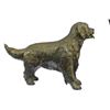 Image 7 : Puppy Golden Retriever Dog Bronze Statue